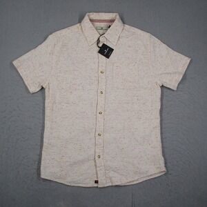 The Normal Brand Freshwater Button Up Shirt Mens Medium Ysabel Nep S1WFWTSSYSN2